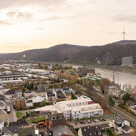 コブレンツModernes Studio Augusta Am Rhein, Vollausgestattet, Ruhig Und Verkehrsguenstig Gelegenアパートメント エクステリア 写真